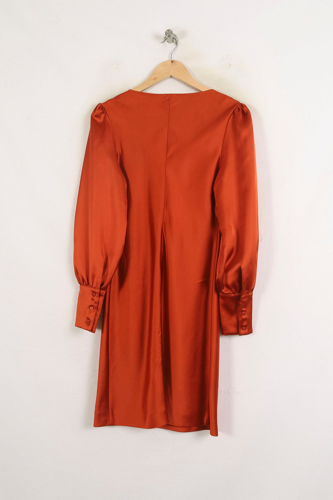 Robe Droite Bordeaux - Taille S/36 de la marque Ines de la Fressange Paris | PARAD76577 - Vendu par Paradigme - Image 4