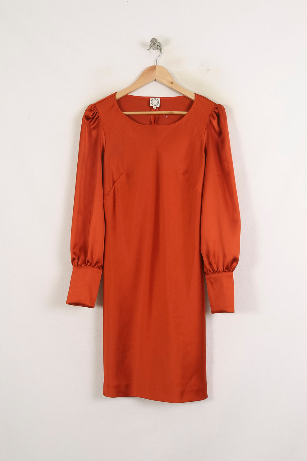 Robe Droite Bordeaux - Taille S/36 de la marque Ines de la Fressange Paris | PARAD76577 - Vendu par Paradigme - Image 2