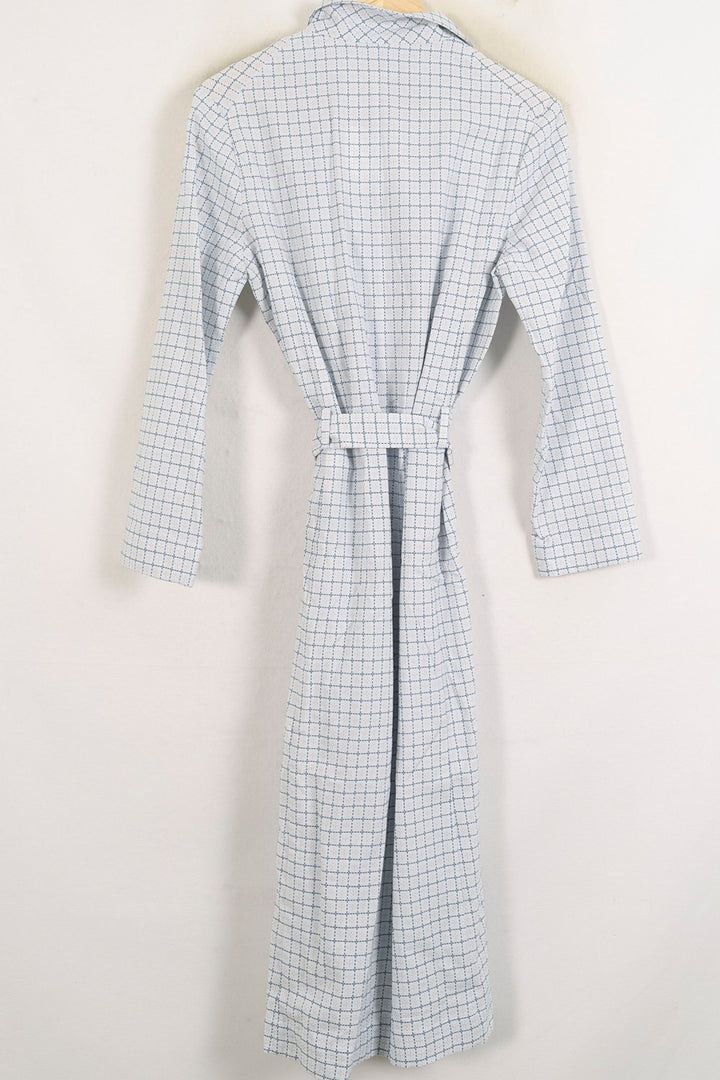 Robe Chemise Blanche et Bleue - Taille S/36 de la marque Ines de la Fressange Paris | PARAD76578 - Vendu par Paradigme - Image 4