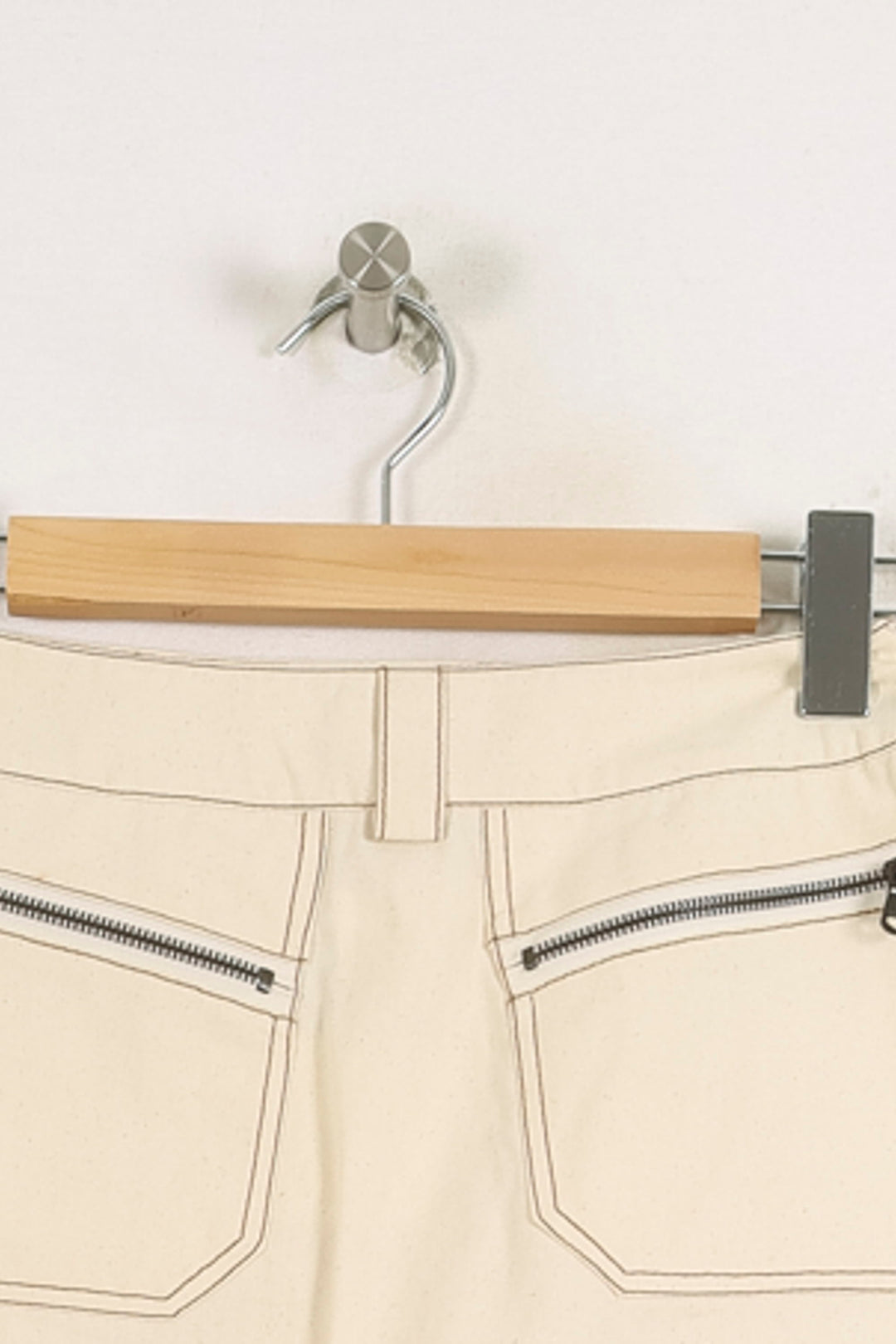 Jupe Courte Blanche - Taille S/36 de la marque Ines de la Fressange Paris | PARAD76579 - Vendu par Paradigme - Image 4