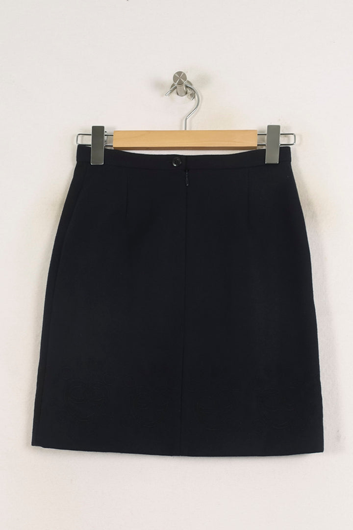 Jupe Courte Noire - Taille S/36 de la marque Ines de la Fressange Paris | PARAD76583 - Vendu par Paradigme - Image 4