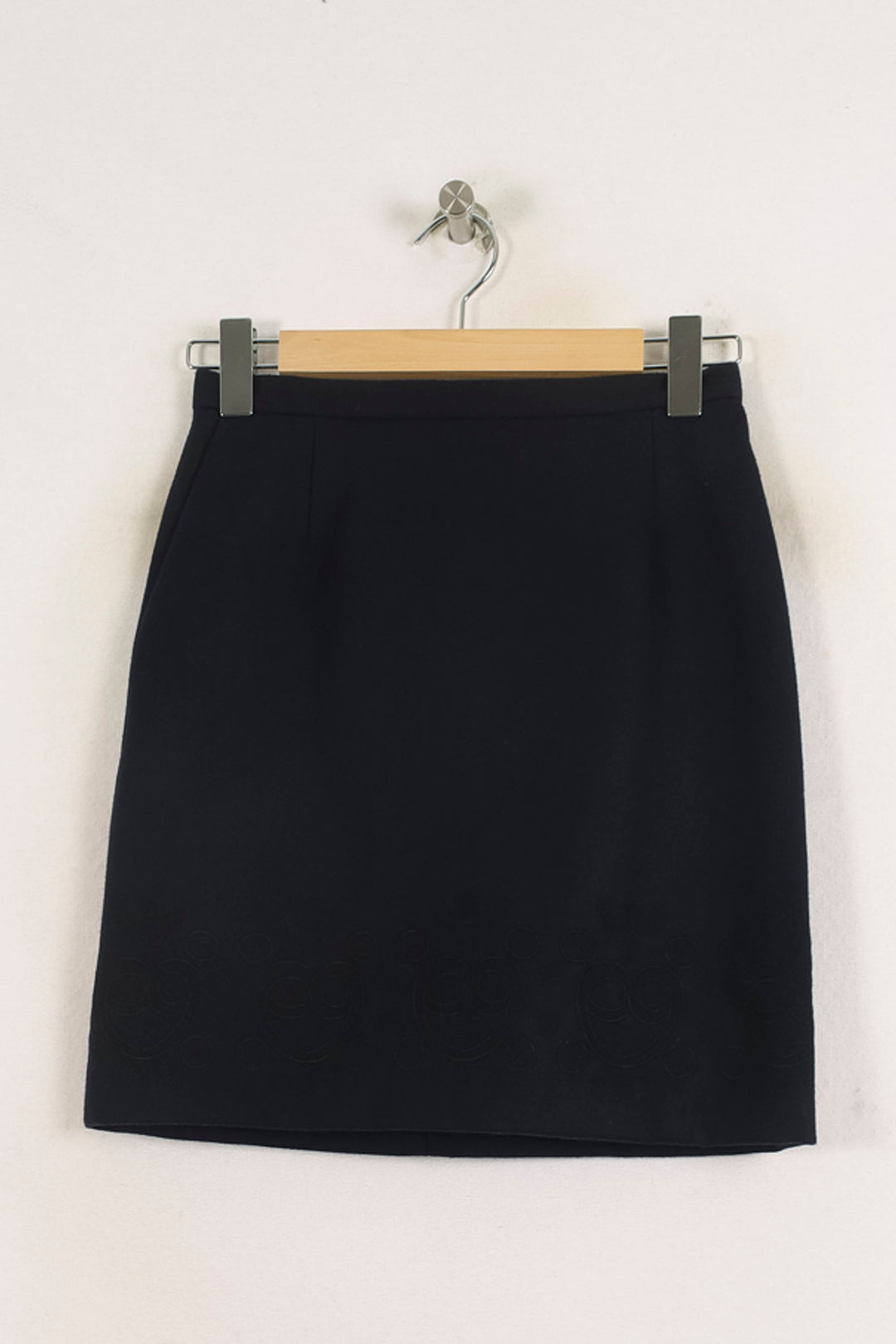 Jupe Courte Noire - Taille S/36 de la marque Ines de la Fressange Paris | PARAD76583 - Vendu par Paradigme - Image 2