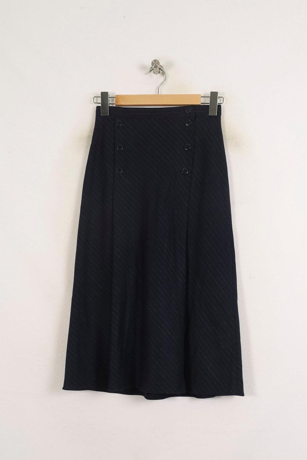 Jupe Longue Bleue - Taille S/36 de la marque Ines de la Fressange Paris | PARAD76584 - Vendu par Paradigme - Image 2
