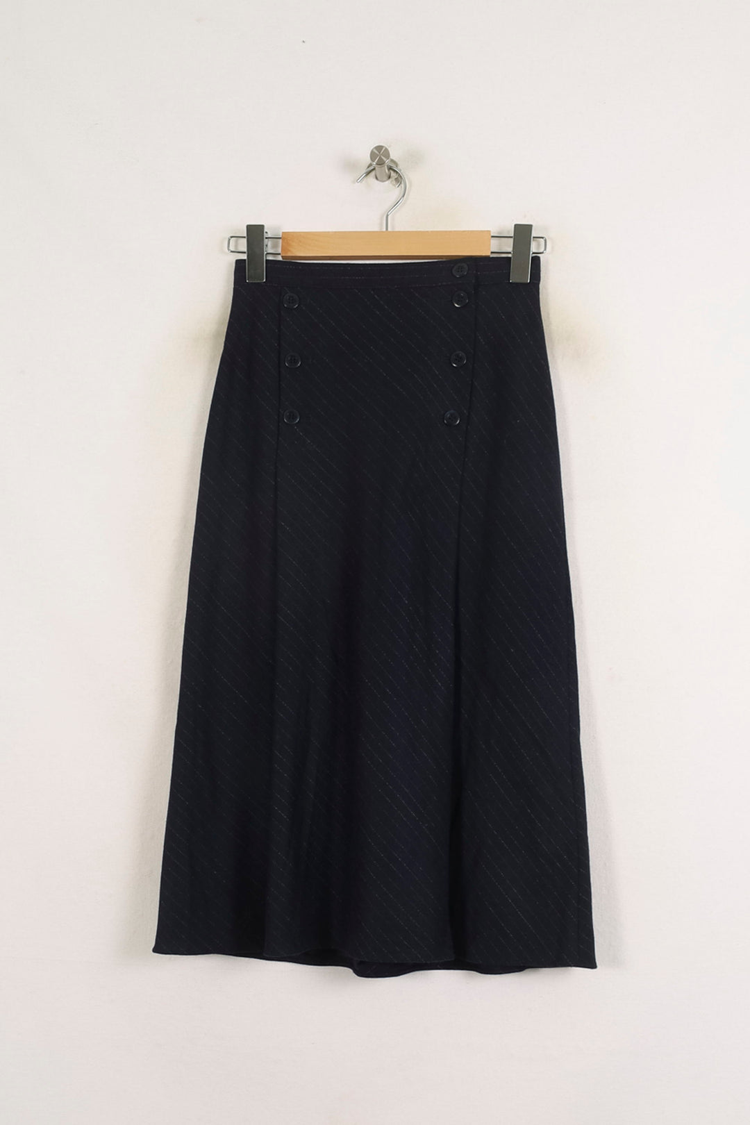 Jupe Longue Bleue - Taille S/36 de la marque Ines de la Fressange Paris | PARAD76584 - Vendu par Paradigme - Image 2