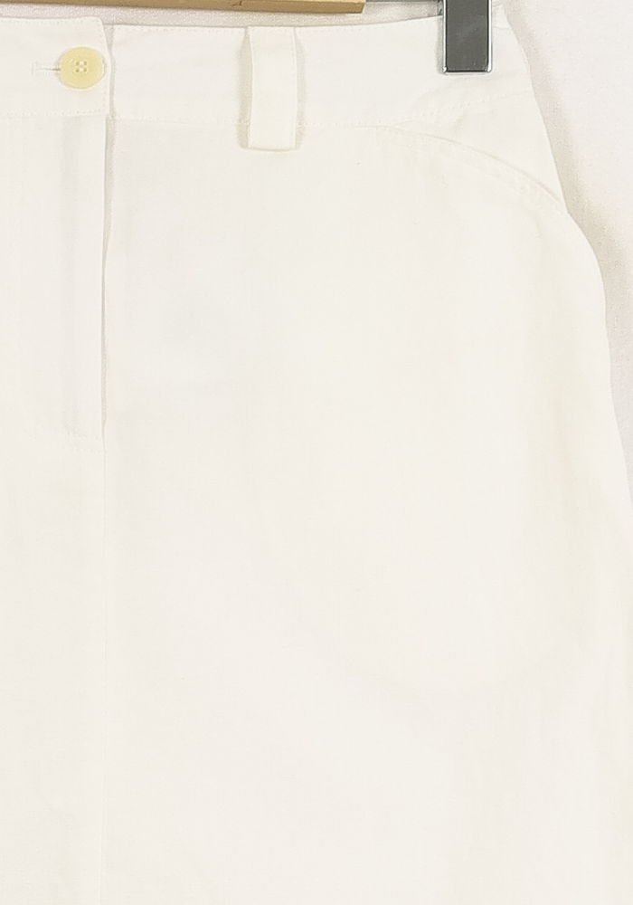 Jupe Courte Blanche - Taille S/36 de la marque Ines de la Fressange Paris | PARAD76585 - Vendu par Paradigme - Image 3
