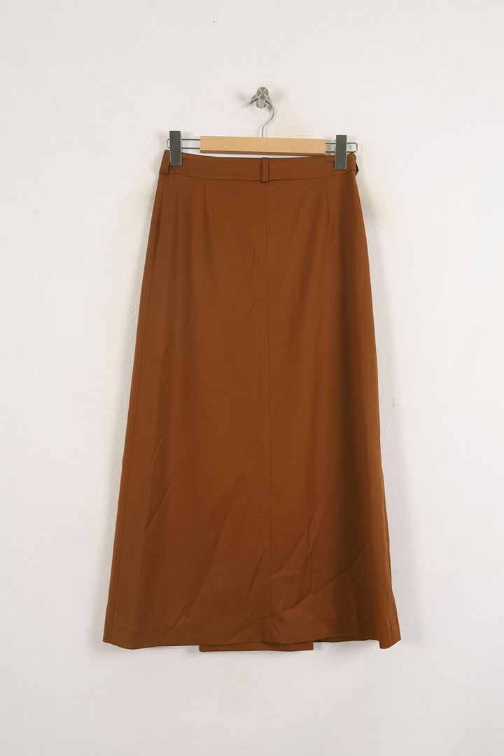 Pantalon Large Marron - Taille S/36 de la marque Ines de la Fressange Paris | PARAD76589 - Vendu par Paradigme - Image 4