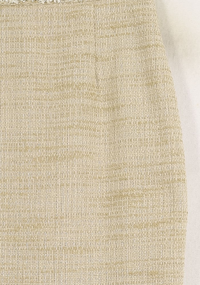Jupe Droite Beige - Taille S/36 de la marque Ines de la Fressange Paris | PARAD76590 - Vendu par Paradigme - Image 3