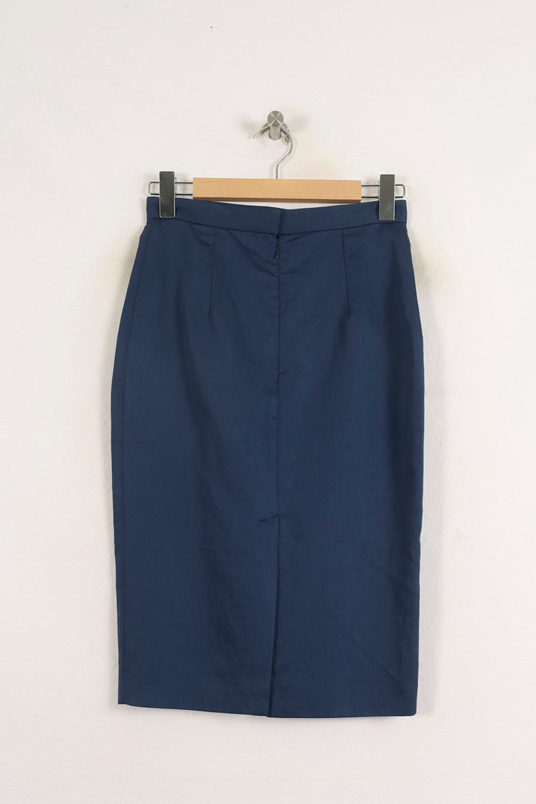 Jupe Crayon Bleue - Taille S/36 de la marque Ines de la Fressange Paris | PARAD76593 - Vendu par Paradigme - Image 4