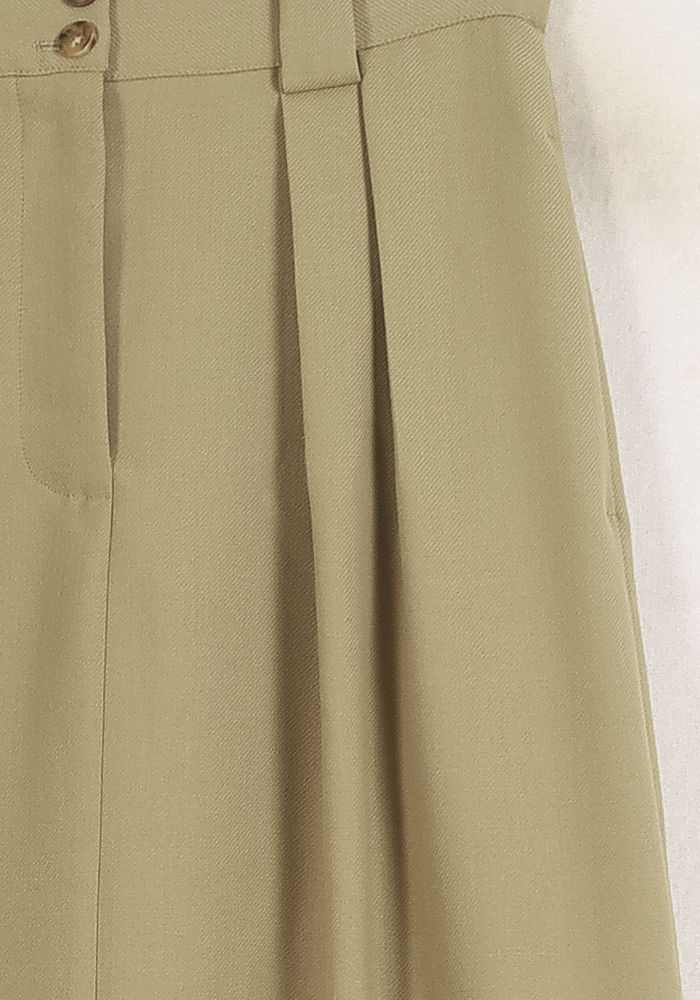 Jupe Longue Beige - Taille S/36 de la marque Ines de la Fressange Paris | PARAD76594 - Vendu par Paradigme - Image 3