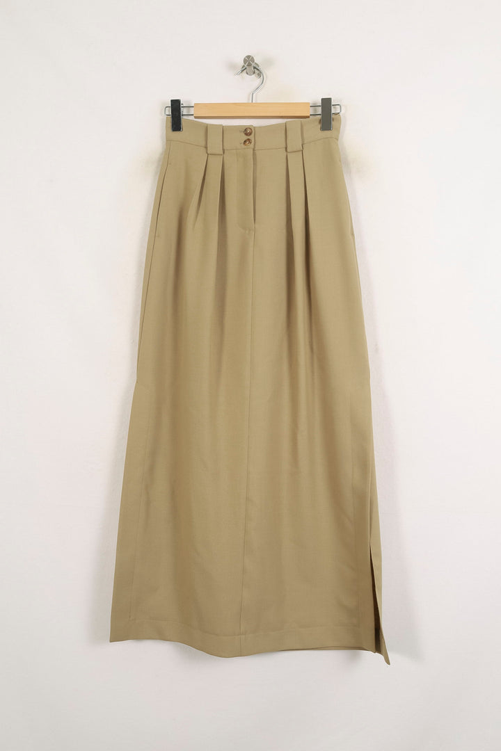 Jupe Longue Beige - Taille S/36 de la marque Ines de la Fressange Paris | PARAD76594 - Vendu par Paradigme - Image 2
