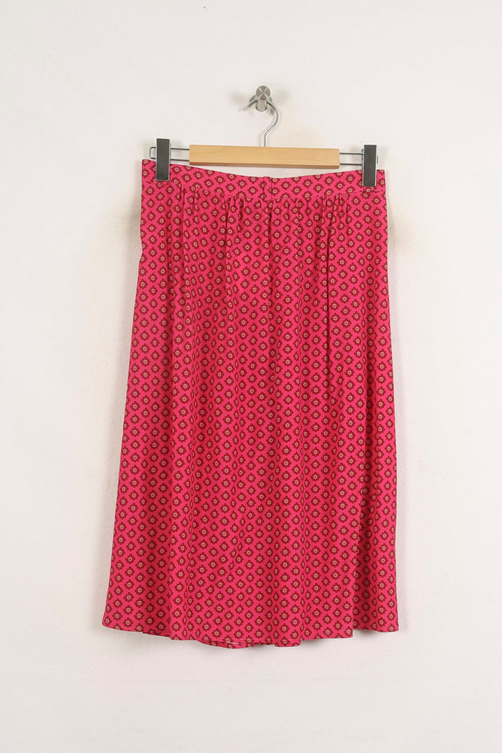 Jupe Longue Rose - Taille S/36 de la marque Ines de la Fressange Paris | PARAD76596 - Vendu par Paradigme - Image 4