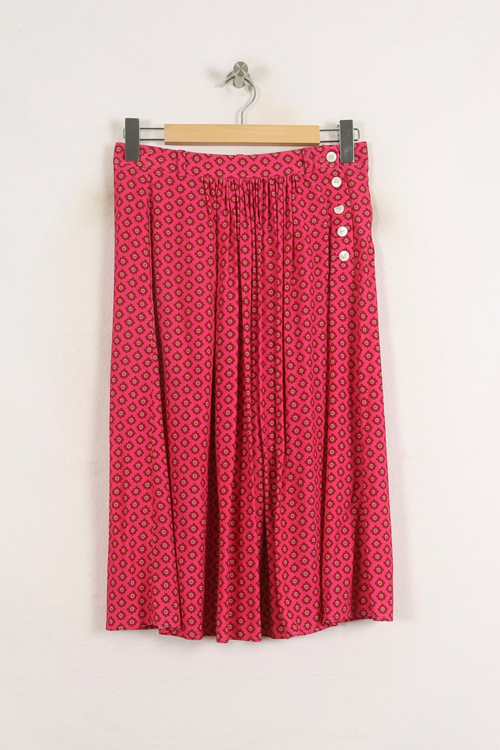 Jupe Longue Rose - Taille S/36 de la marque Ines de la Fressange Paris | PARAD76596 - Vendu par Paradigme - Image 2