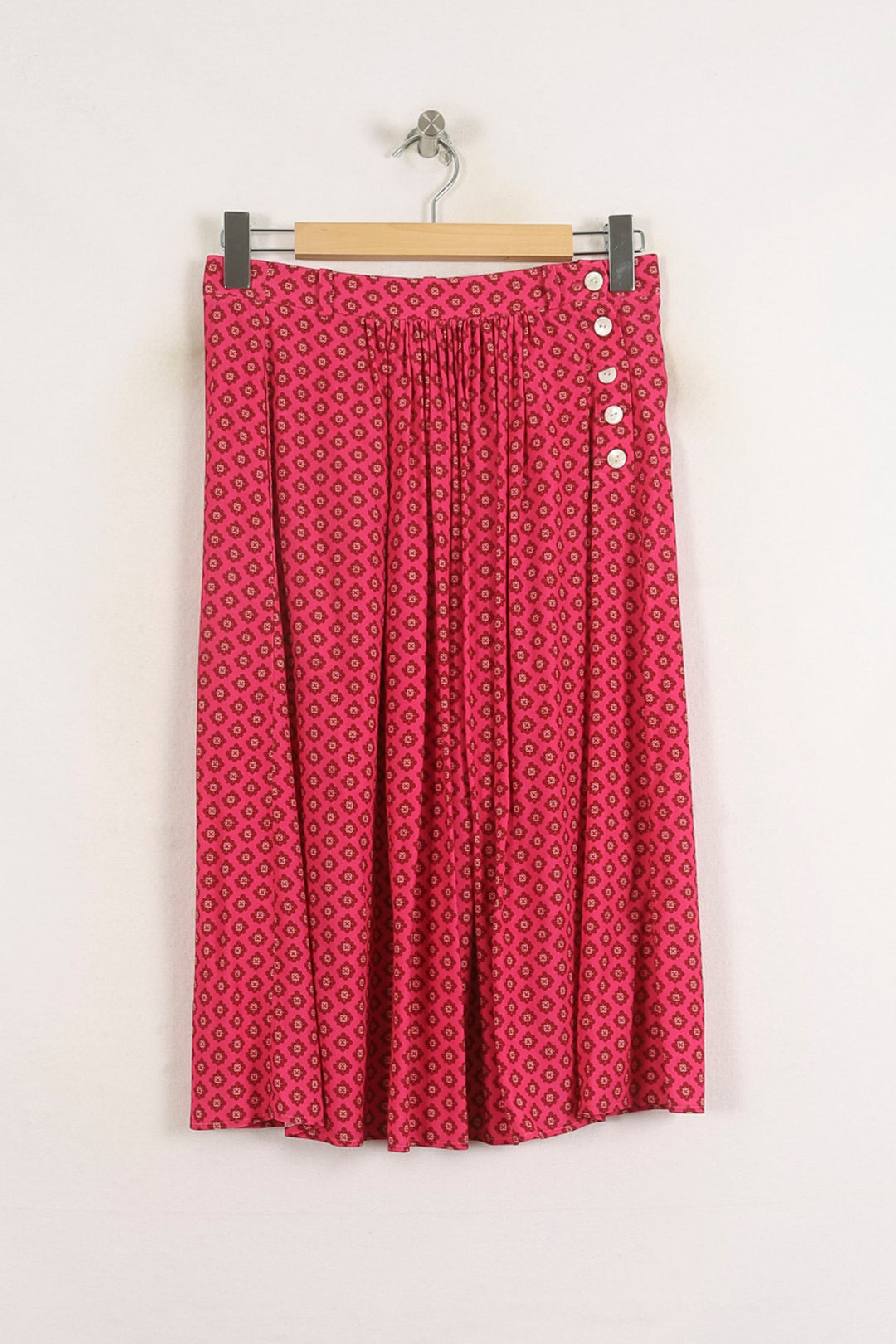 Jupe Longue Rose - Taille S/36 de la marque Ines de la Fressange Paris | PARAD76596 - Vendu par Paradigme - Image 2