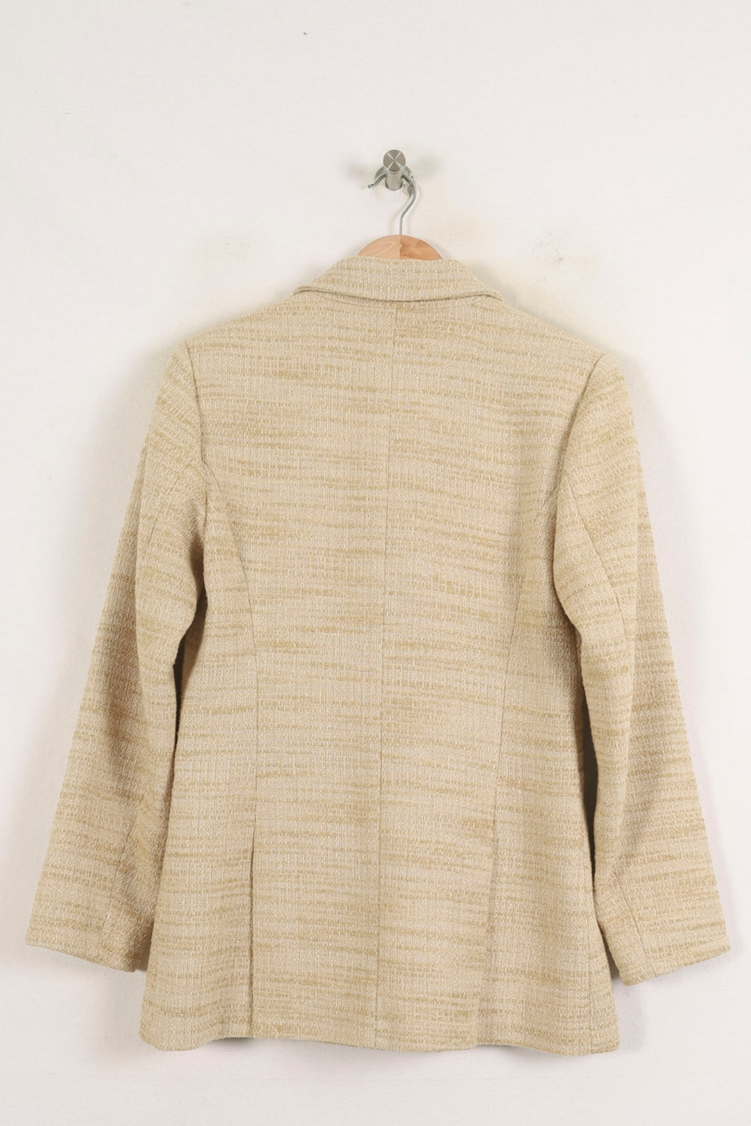 Blazer Beige - Taille S/36 de la marque Ines de la Fressange Paris | PARAD76616 - Vendu par Paradigme - Image 4