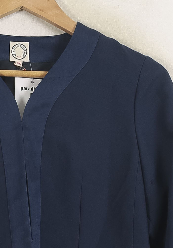 Veste Bleue - Taille S/36 de la marque Ines de la Fressange Paris | PARAD76618 - Vendu par Paradigme - Image 3