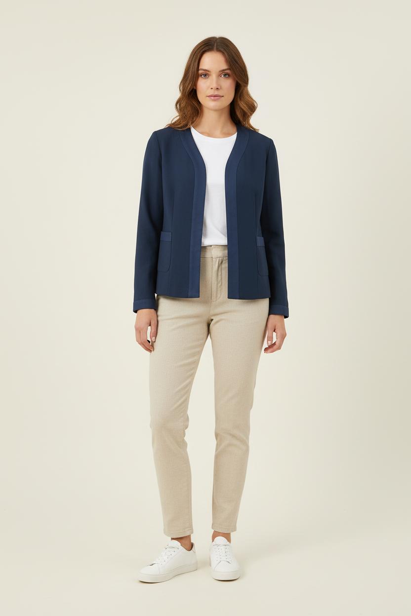 Veste Bleue - Taille S/36 de la marque Ines de la Fressange Paris | PARAD76618 - Vendu par Paradigme - Image 1