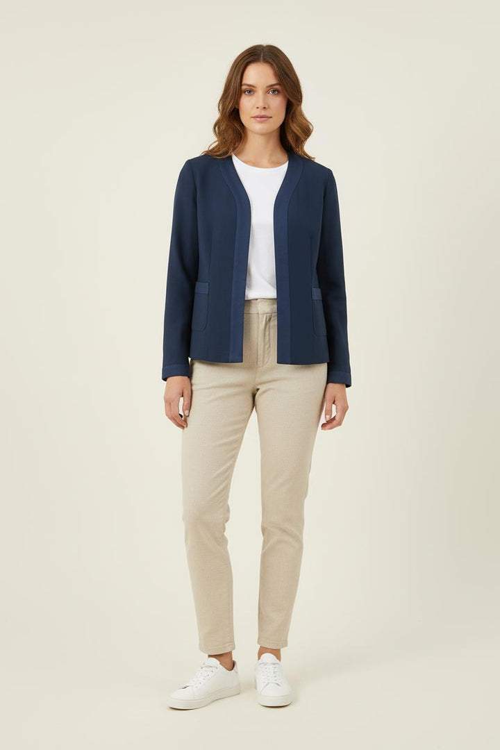Veste Bleue - Taille S/36 de la marque Ines de la Fressange Paris | PARAD76618 - Vendu par Paradigme - Image 1