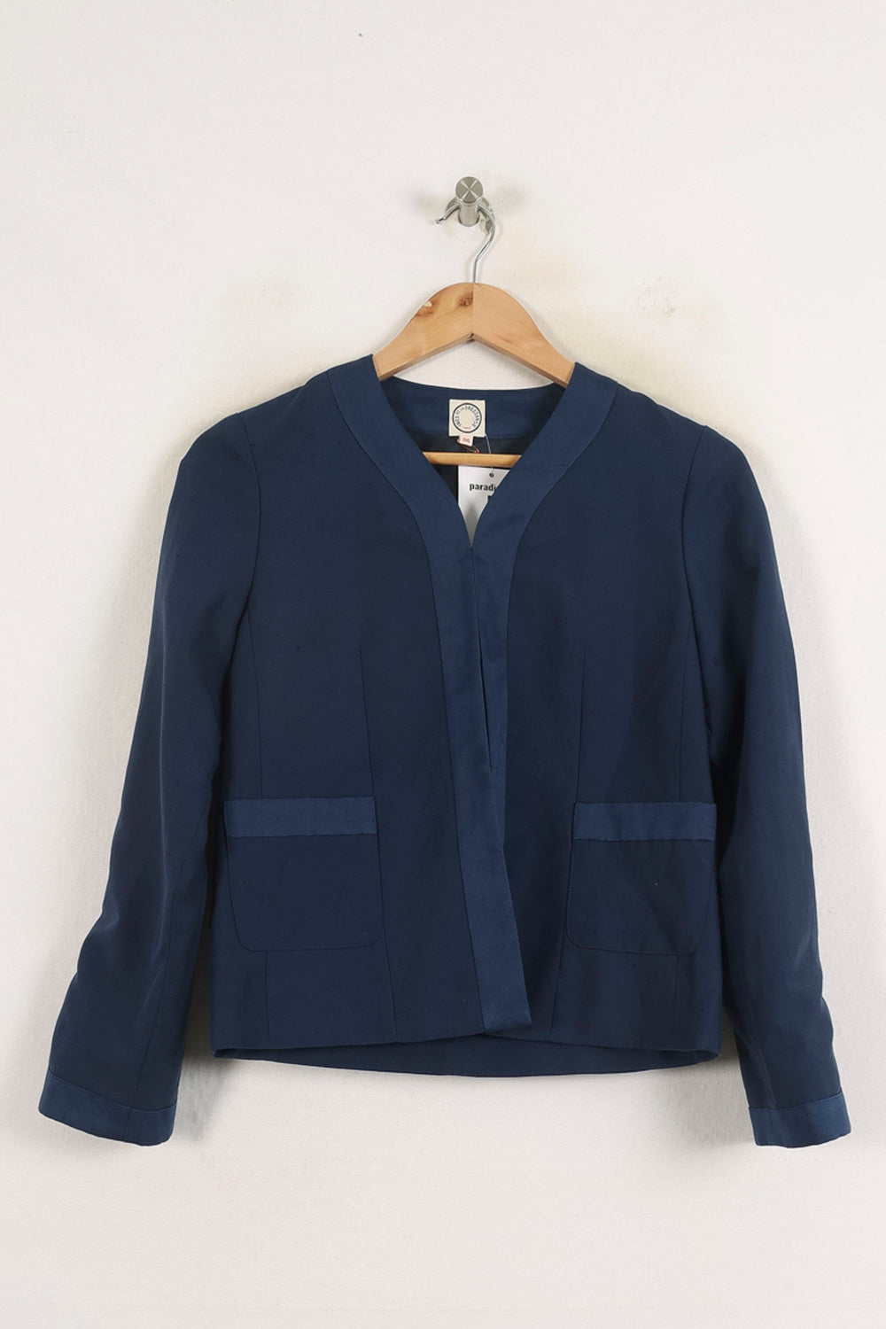 Veste Bleue - Taille S/36 de la marque Ines de la Fressange Paris | PARAD76618 - Vendu par Paradigme - Image 2