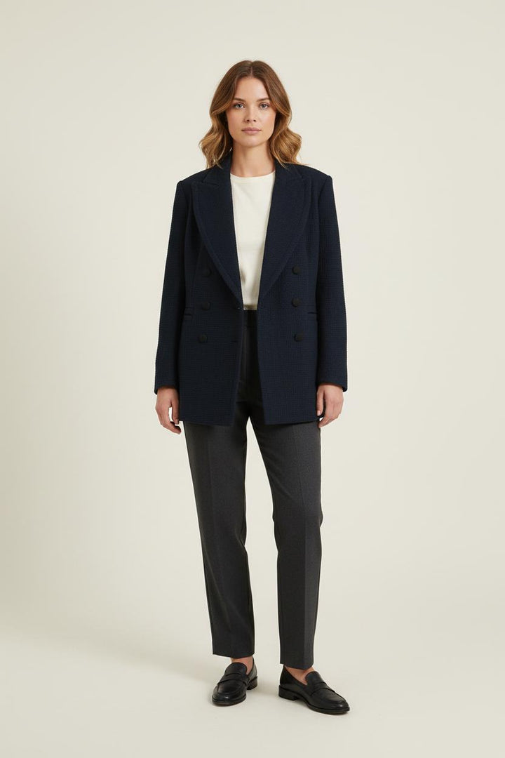 Blazer Bleu - Taille S/36 de la marque Ines de la Fressange Paris | PARAD76619 - Vendu par Paradigme - Image 1