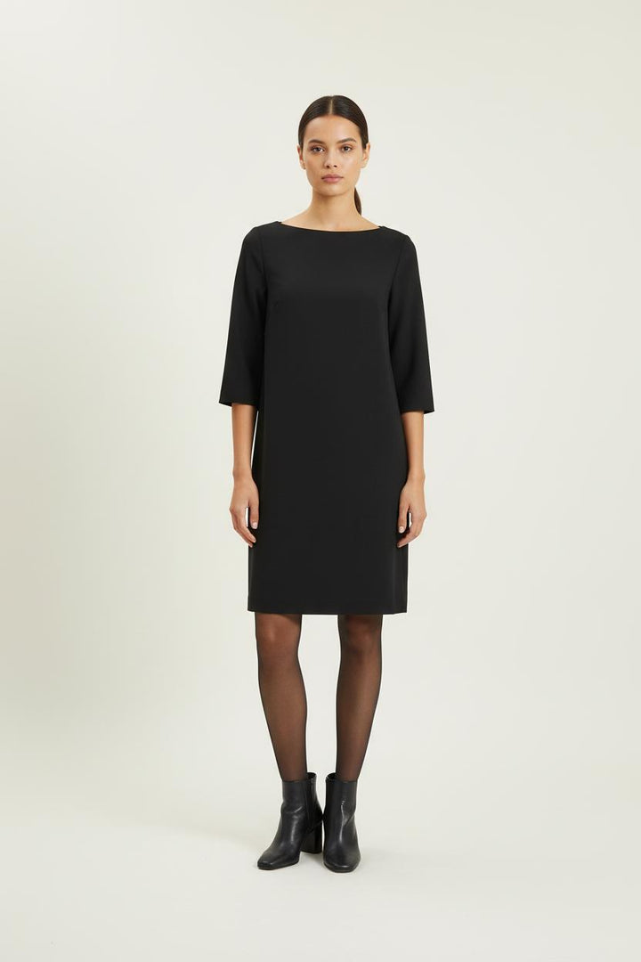 Robe Droite Noire - Taille S/36 de la marque Ines de la Fressange Paris | PARAD76620 - Vendu par Paradigme - Image 1