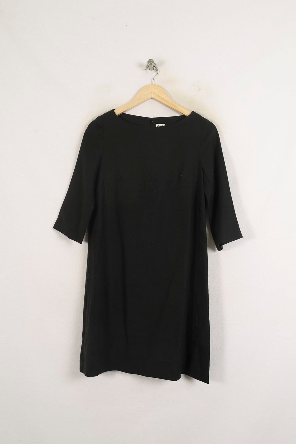 Robe Droite Noire - Taille S/36 de la marque Ines de la Fressange Paris | PARAD76620 - Vendu par Paradigme - Image 2