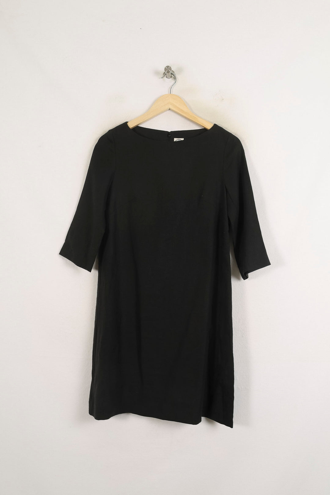 Robe Droite Noire - Taille S/36 de la marque Ines de la Fressange Paris | PARAD76620 - Vendu par Paradigme - Image 2