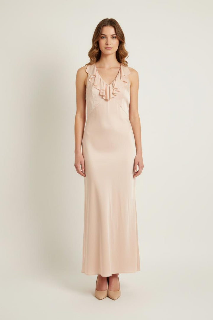 Robe Longue Rose - Taille S/36 de la marque Ines de la Fressange Paris | PARAD76623 - Vendu par Paradigme - Image 1