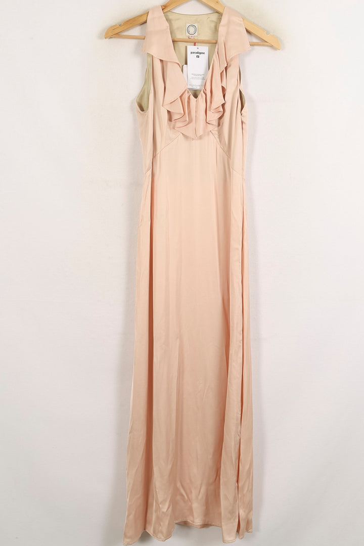 Robe Longue Rose - Taille S/36 de la marque Ines de la Fressange Paris | PARAD76623 - Vendu par Paradigme - Image 2