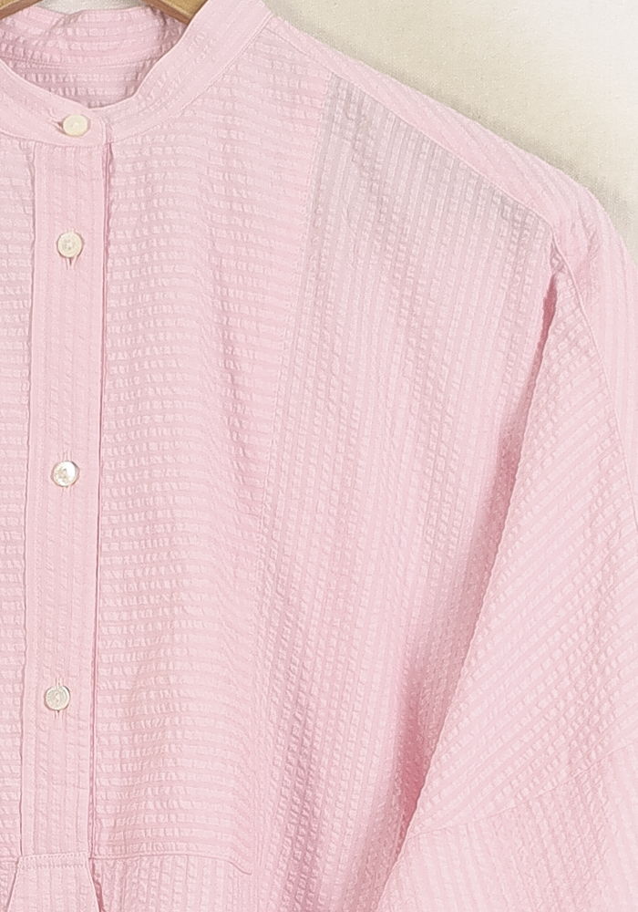 Robe Chemise Rose - Taille S/36 de la marque Ines de la Fressange Paris | PARAD76624 - Vendu par Paradigme - Image 3