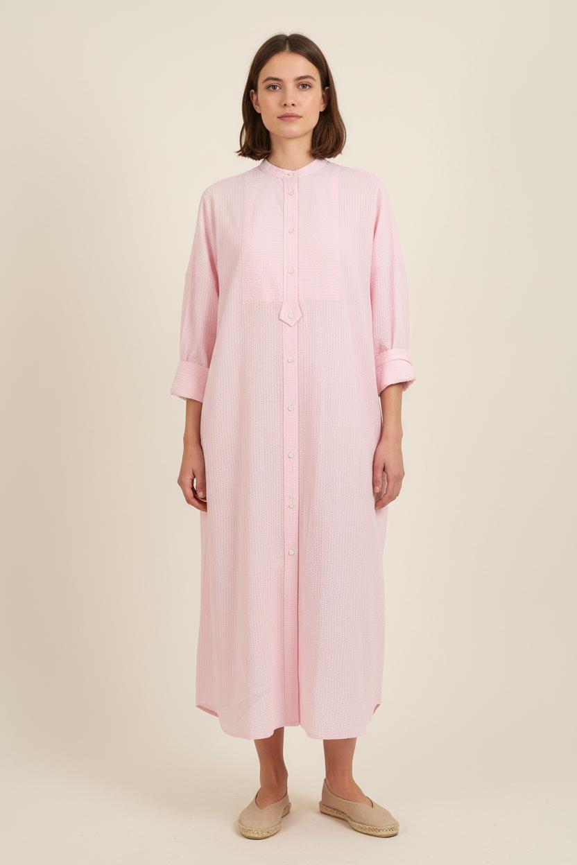 Robe Chemise Rose - Taille S/36 de la marque Ines de la Fressange Paris | PARAD76624 - Vendu par Paradigme - Image 1