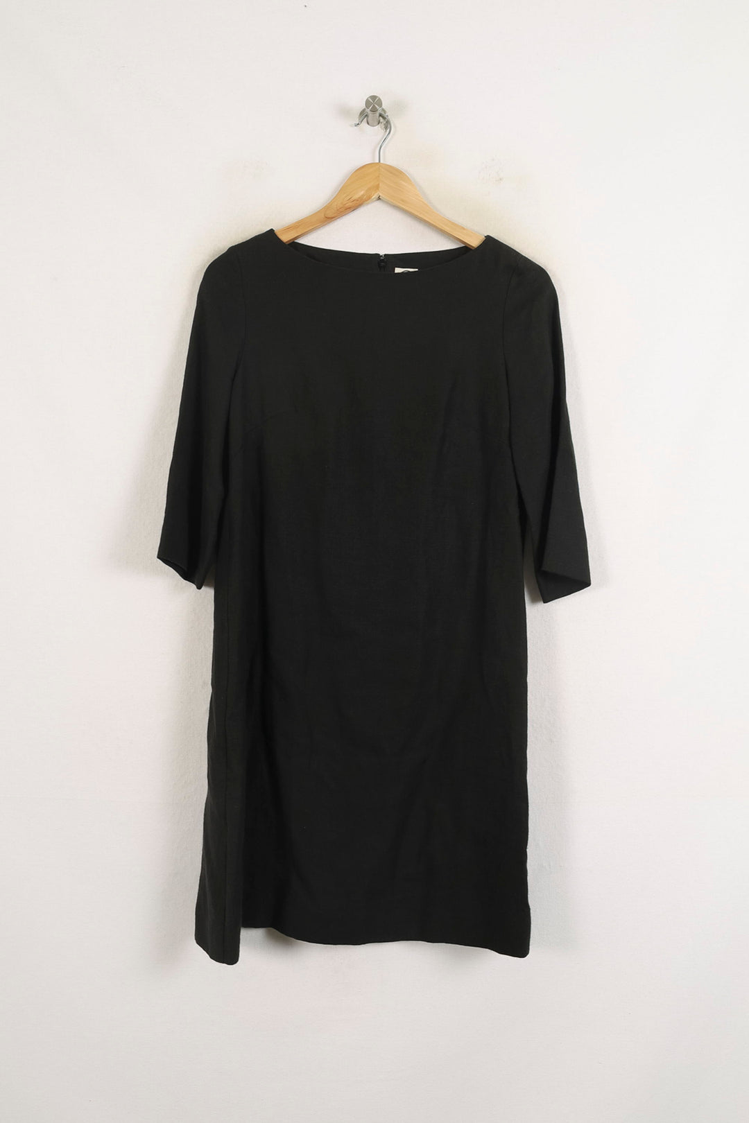 Robe Droite Noire - Taille S/36 de la marque Ines de la Fressange Paris | PARAD76635 - Vendu par Paradigme - Image 2