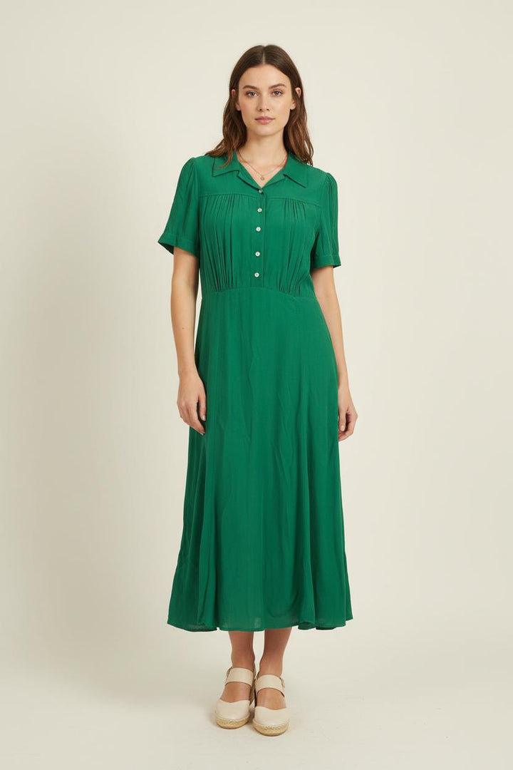 Robe Longue Verte - Taille S/36 de la marque Ines de la Fressange Paris | PARAD76646 - Vendu par Paradigme - Image 1