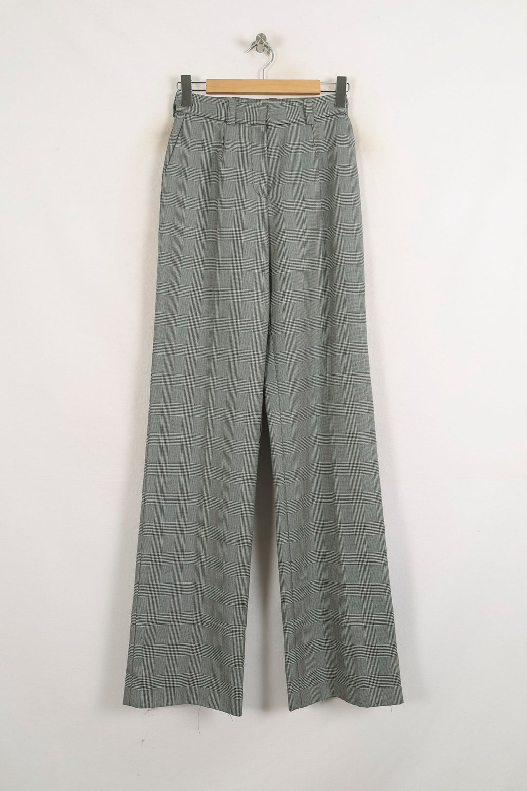 Pantalon Large Gris - Taille S/36 de la marque Ines de la Fressange Paris | PARAD76651 - Vendu par Paradigme - Image 2
