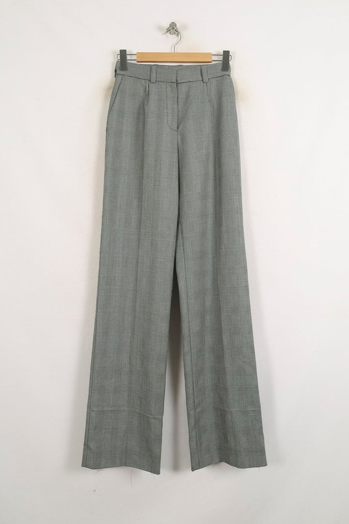 Pantalon Large Gris - Taille S/36 de la marque Ines de la Fressange Paris | PARAD76651 - Vendu par Paradigme - Image 2
