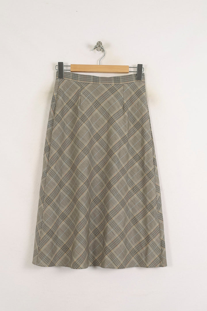 Jupe Longue Grise - Taille S/36 de la marque Ines de la Fressange Paris | PARAD76652 - Vendu par Paradigme - Image 4