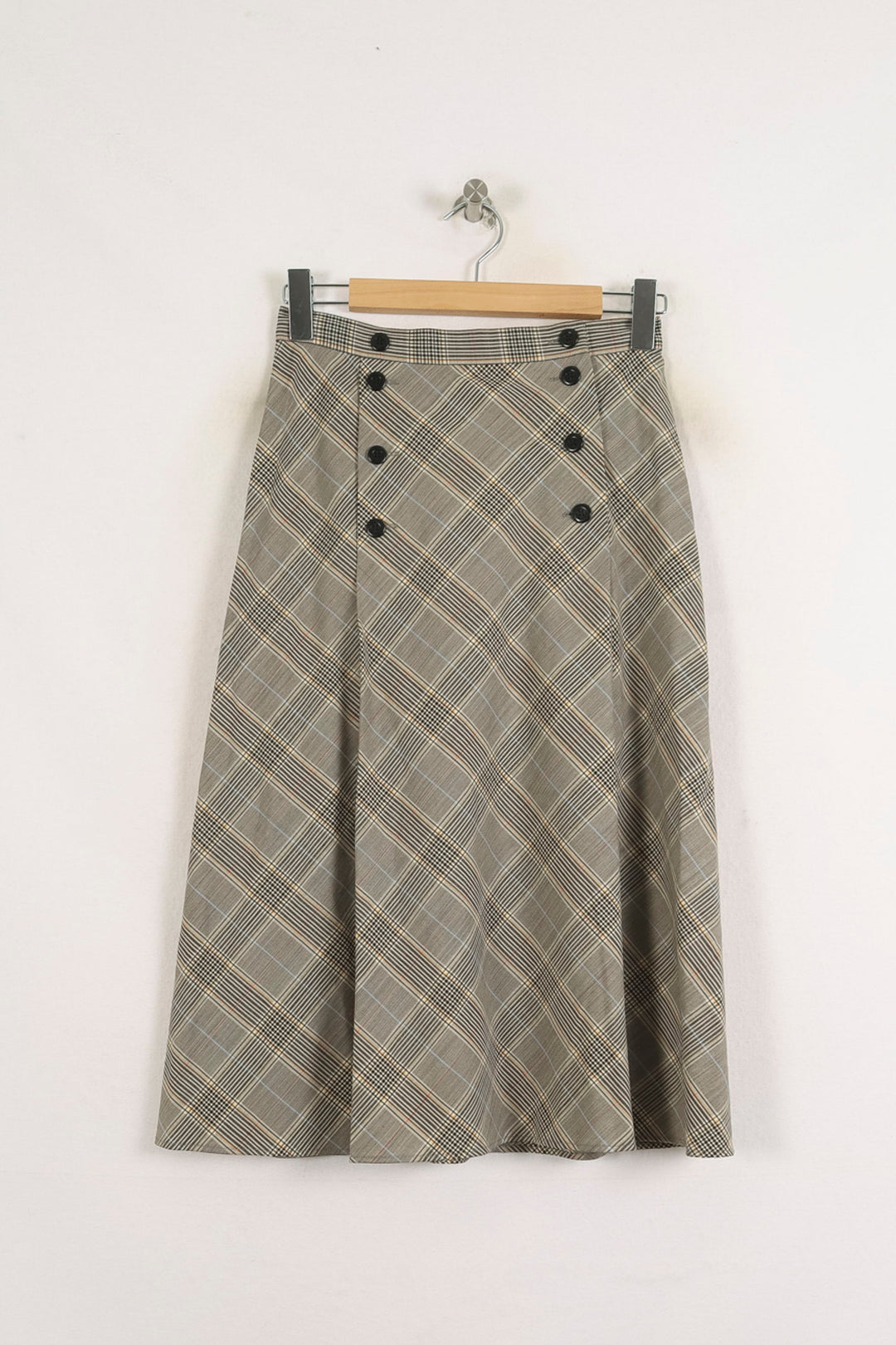 Jupe Longue Grise - Taille S/36 de la marque Ines de la Fressange Paris | PARAD76652 - Vendu par Paradigme - Image 2
