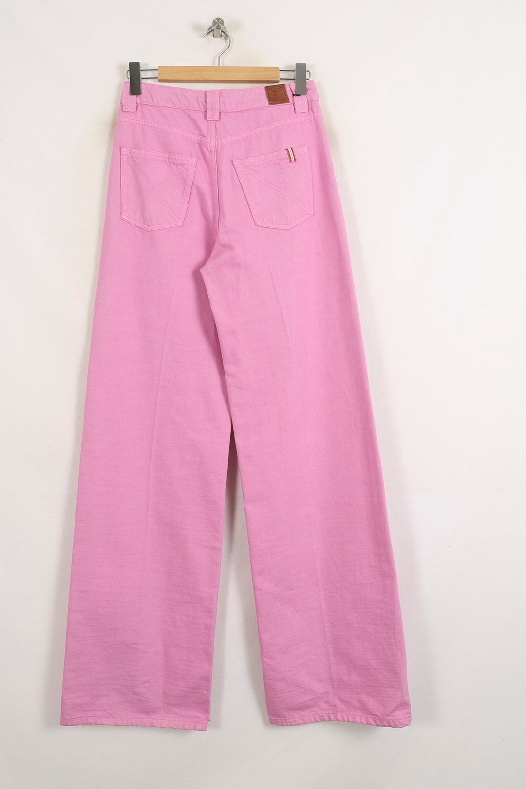 Jean Large Rose - Taille M/38 de la marque Ines de la Fressange Paris | PARAD76653 - Vendu par Paradigme - Image 4