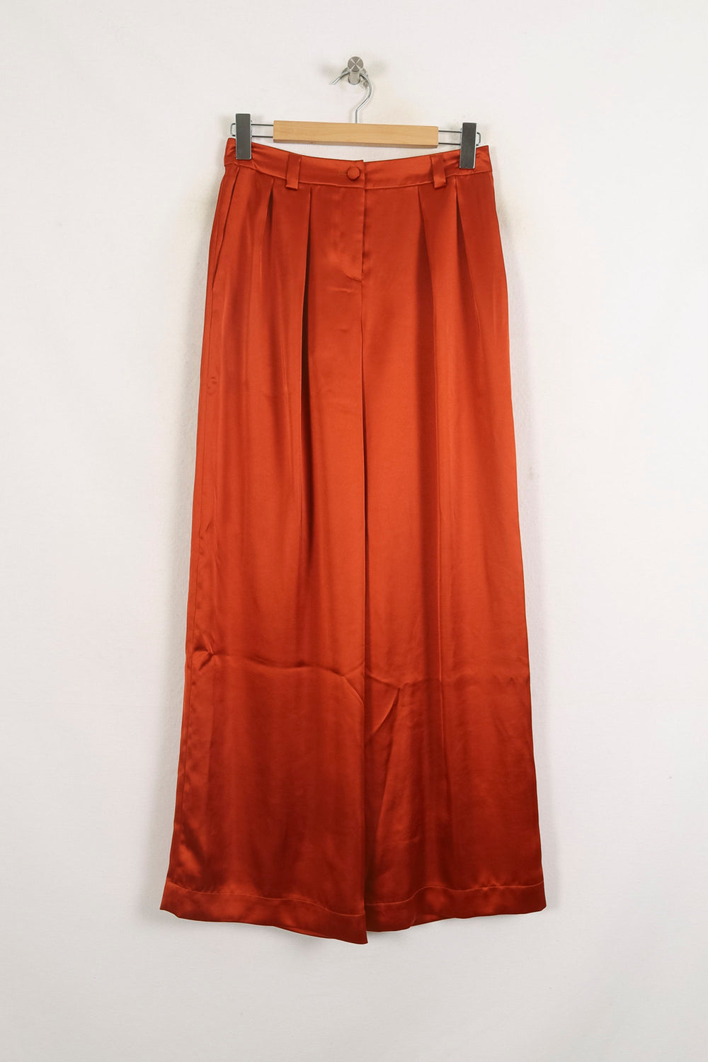 Pantalon Large Bordeaux - Taille S/36 de la marque Ines de la Fressange Paris | PARAD76655 - Vendu par Paradigme - Image 2