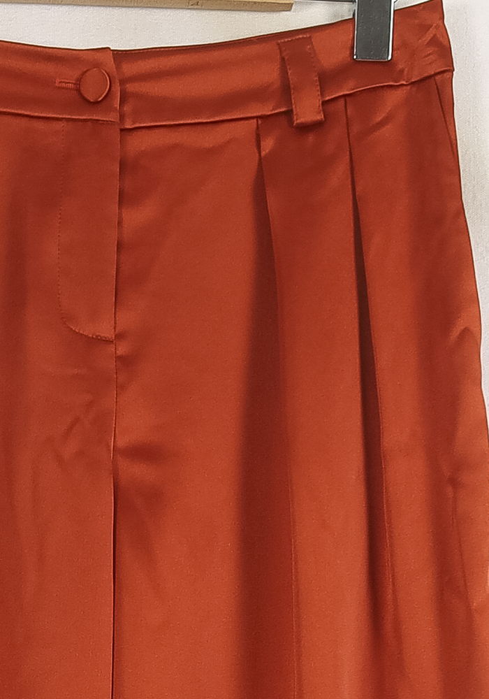Pantalon Large Bordeaux - Taille M/38 de la marque Ines de la Fressange Paris | PARAD76656 - Vendu par Paradigme - Image 3