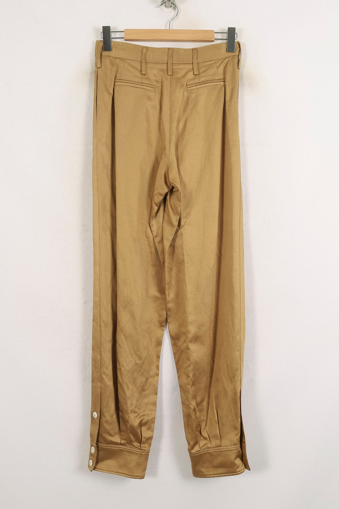 Pantalon Cigarette Beige - Taille S/36 de la marque Ines de la Fressange Paris | PARAD76658 - Vendu par Paradigme - Image 4