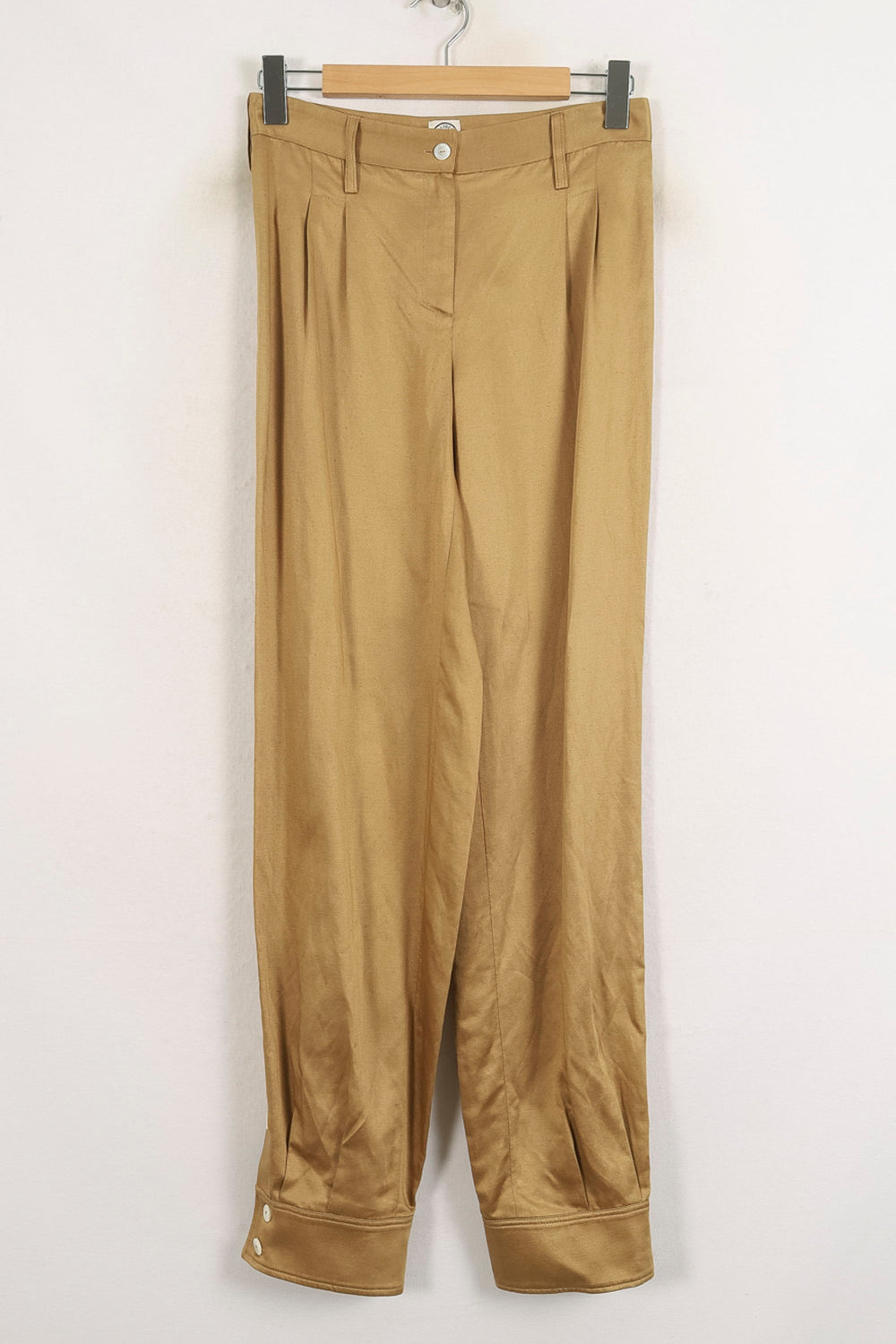 Pantalon Cigarette Beige - Taille S/36 de la marque Ines de la Fressange Paris | PARAD76658 - Vendu par Paradigme - Image 2