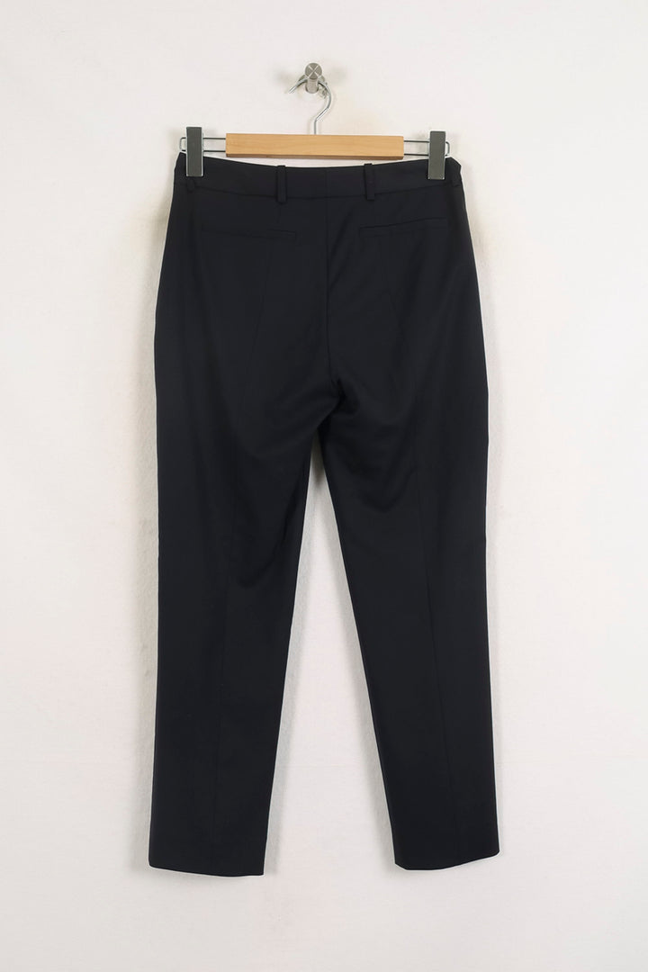 Pantalon Cigarette Noir - Taille S/36 de la marque Ines de la Fressange Paris | PARAD76659 - Vendu par Paradigme - Image 4