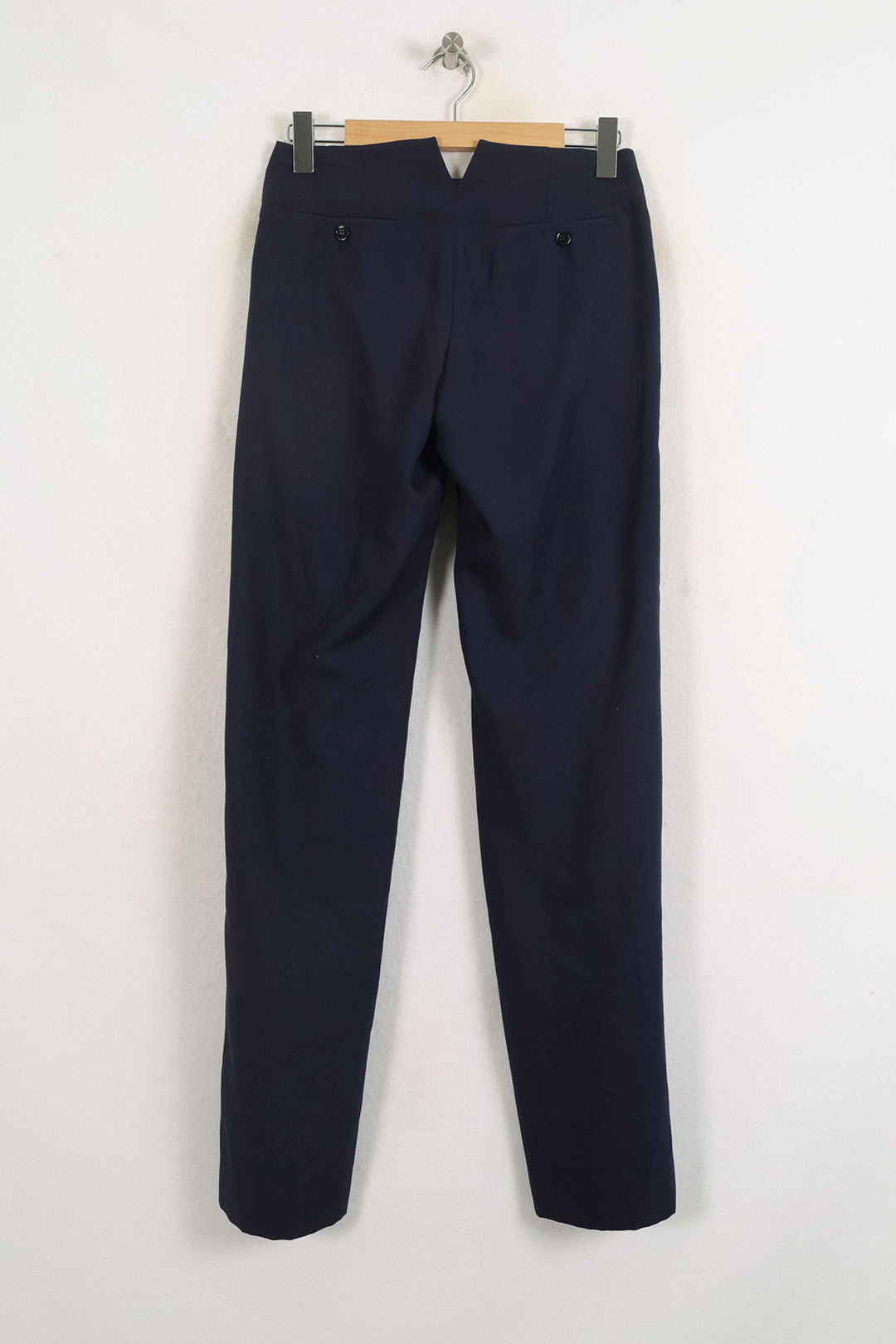 Pantalon Tailleur Bleu - Taille S/36 de la marque Ines de la Fressange Paris | PARAD76661 - Vendu par Paradigme - Image 4
