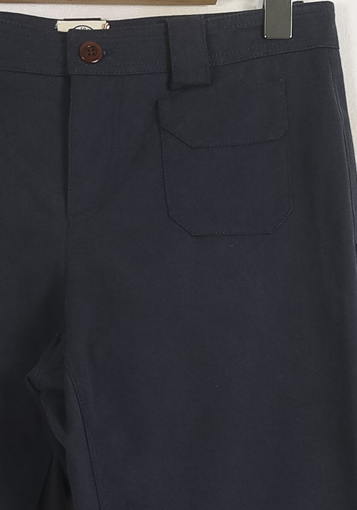 Pantalon Évasé Bleu - Taille L/40 de la marque Ines de la Fressange Paris | PARAD76662 - Vendu par Paradigme - Image 3