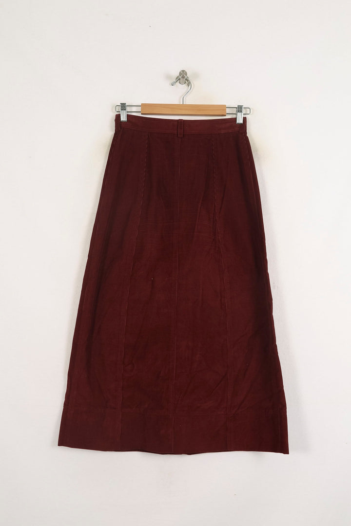 Jupe Longue Bordeaux - Taille S/36 de la marque Ines de la Fressange Paris | PARAD76666 - Vendu par Paradigme - Image 4