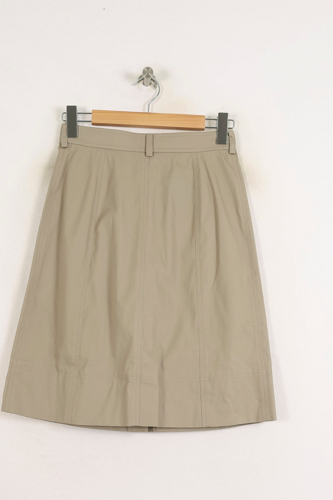 Jupe midi beige - Taille S/36 de la marque Ines de la Fressange Paris | PARAD76668 - Vendu par Paradigme - Image 4