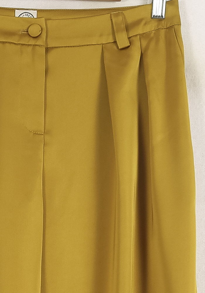 Pantalon Large Jaune - Taille S/36 de la marque Ines de la Fressange Paris | PARAD76670 - Vendu par Paradigme - Image 3