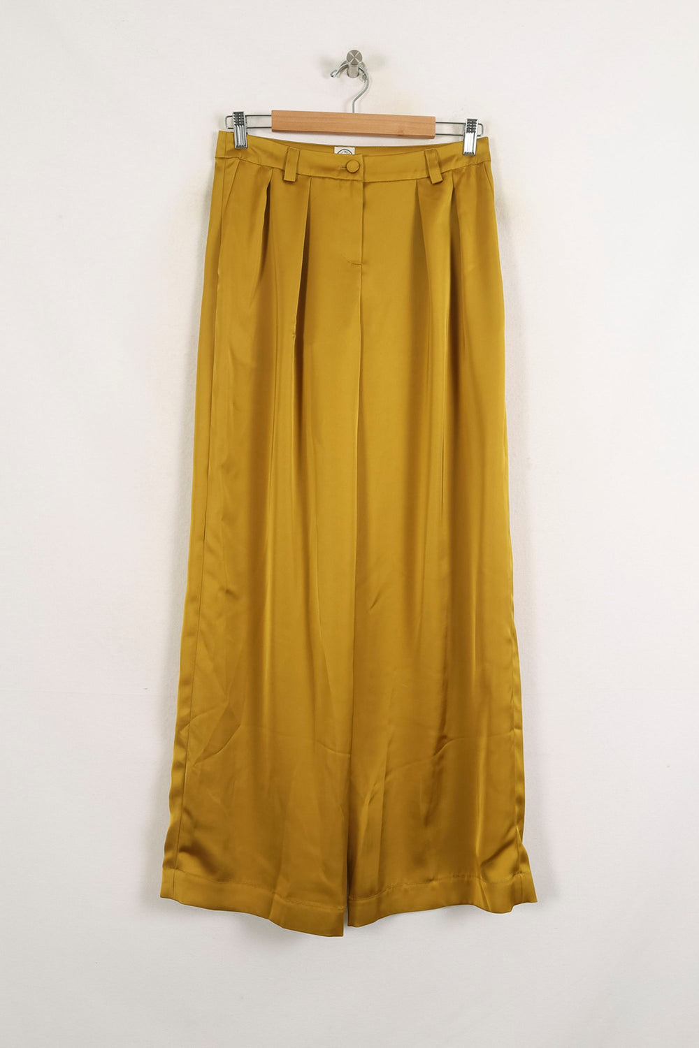 Pantalon Large Jaune - Taille S/36 de la marque Ines de la Fressange Paris | PARAD76670 - Vendu par Paradigme - Image 2