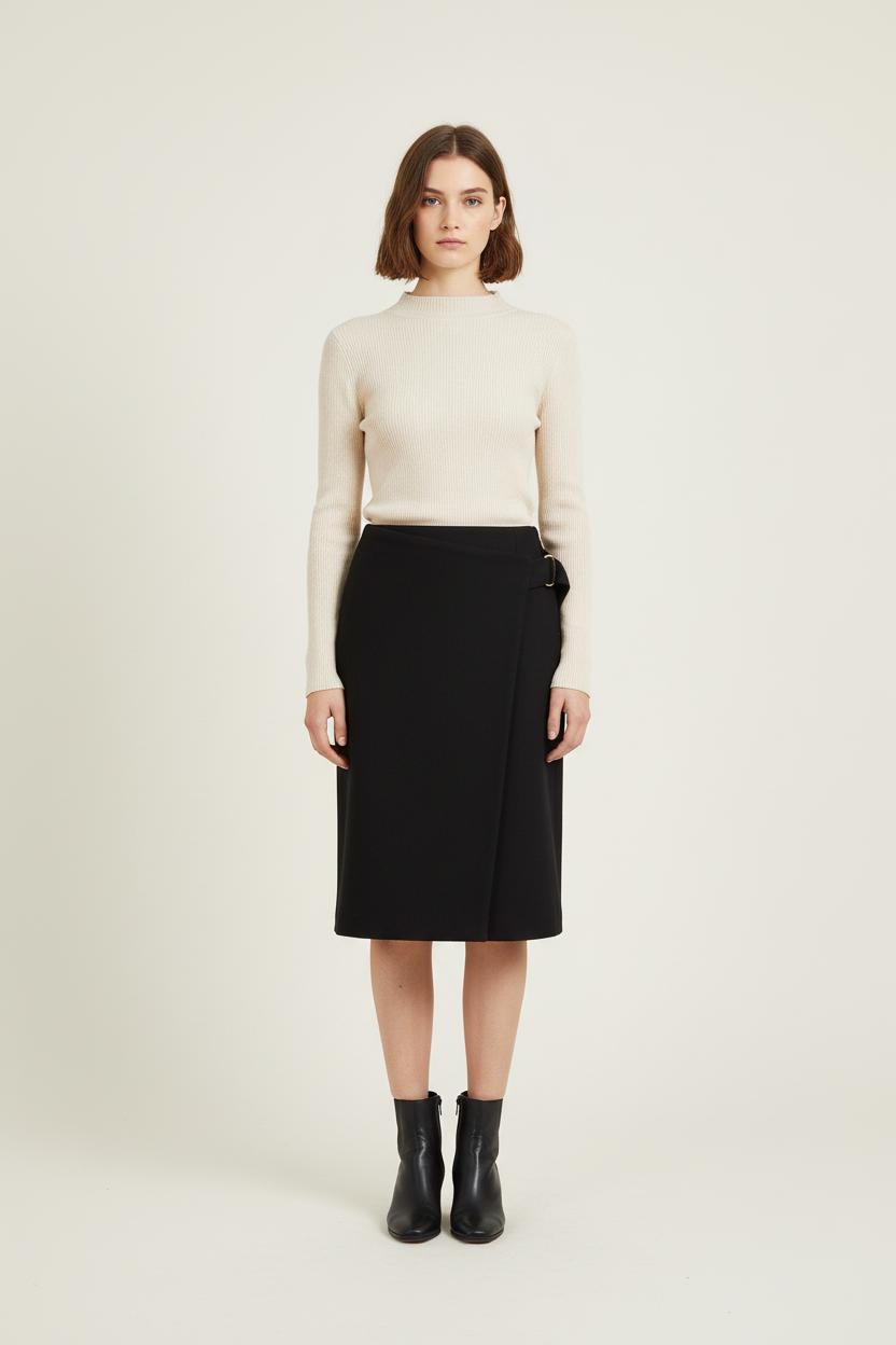 Jupe Noire - Taille S/36 de la marque Ines de la Fressange Paris | PARAD76676 - Vendu par Paradigme - Image 1