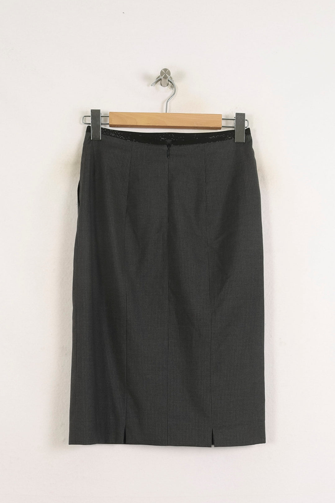 Jupe Midi Grise - Taille M/38 de la marque Ines de la Fressange Paris | PARAD76678 - Vendu par Paradigme - Image 4